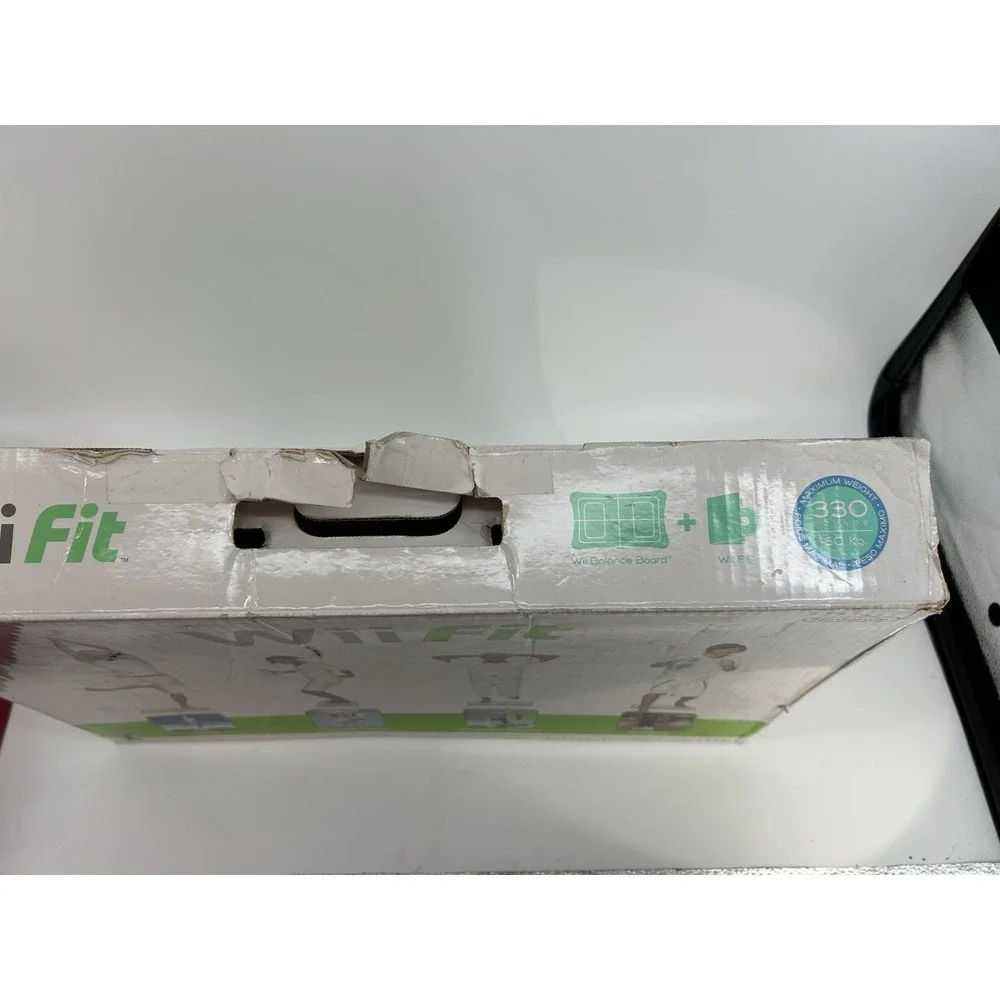 Nintendo Wii Fit Balance Board Only Original Box & Protective Cover
